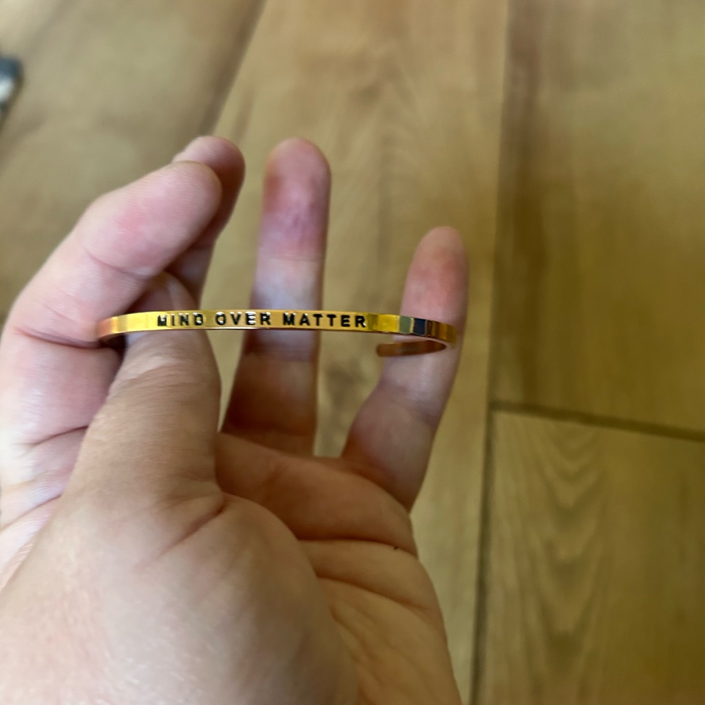Mantraband Rose Gold Bracelet 15$